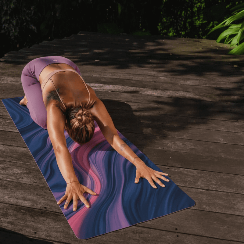 Hot yoga mats non slip eco friendly – non slip hot yoga mats with sweat activated grip | MIYRA®