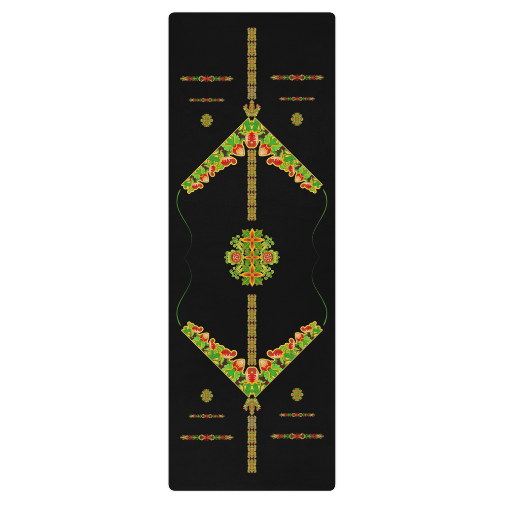 Amazonia Flow Yoga Mat – best hot yoga mat for sweaty hands, non slip microfiber surface, eco friendly natural rubber – MIYRA®