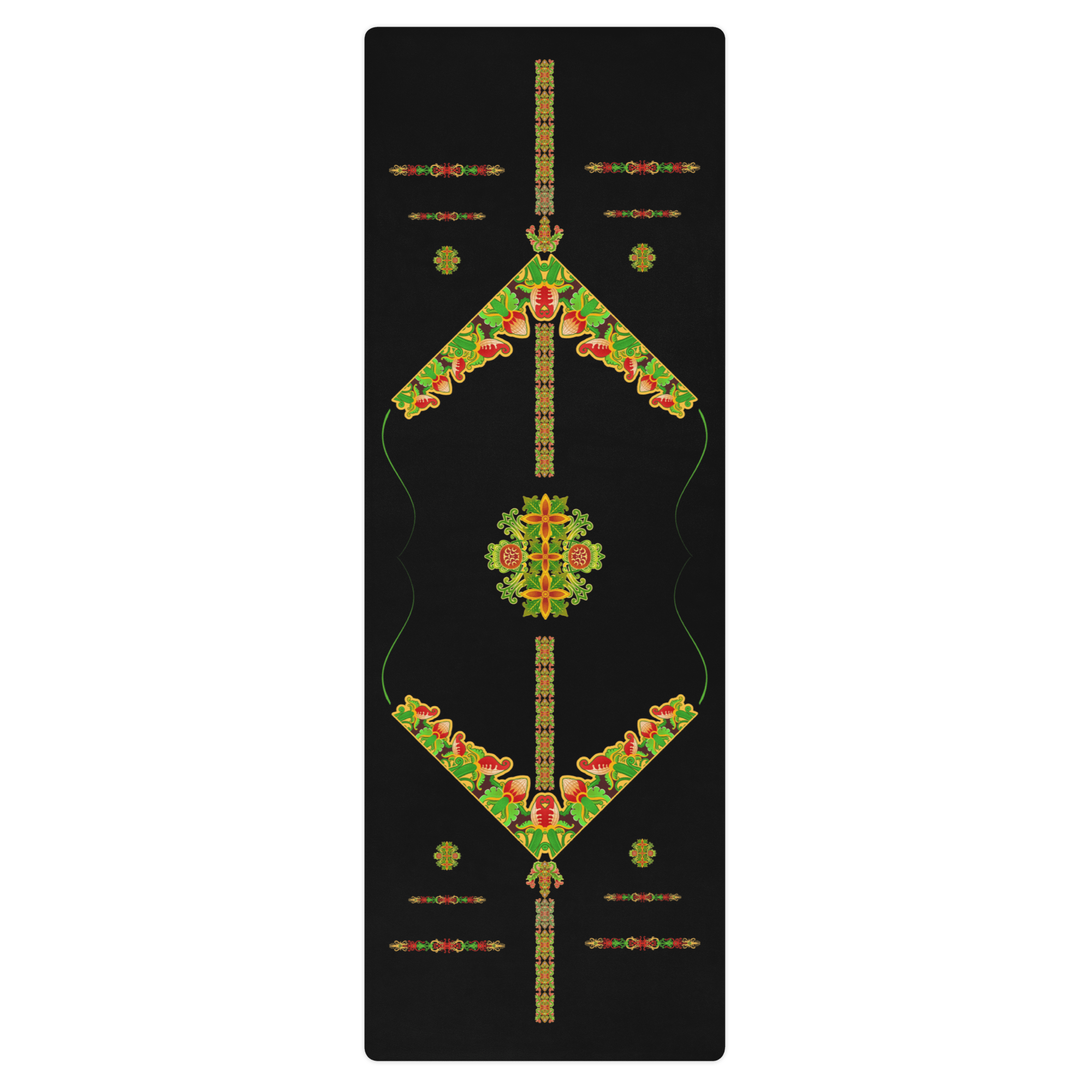 Amazonia Flow Yoga Mat – best hot yoga mat for sweaty hands, non slip microfiber surface, eco friendly natural rubber – MIYRA®