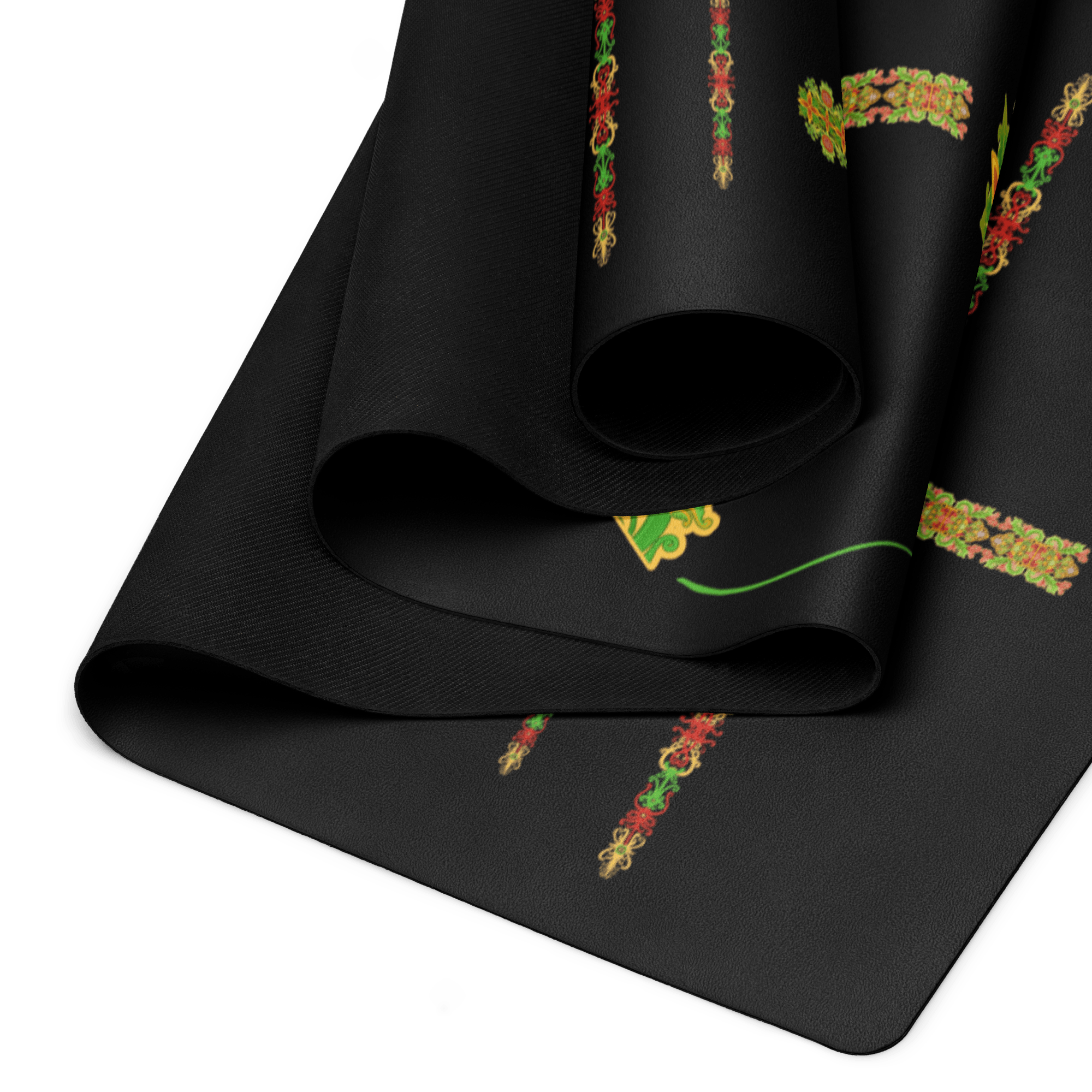 Amazonia Flow Yoga Mat – best hot yoga mat for sweaty hands, non slip microfiber surface, eco friendly natural rubber – MIYRA®