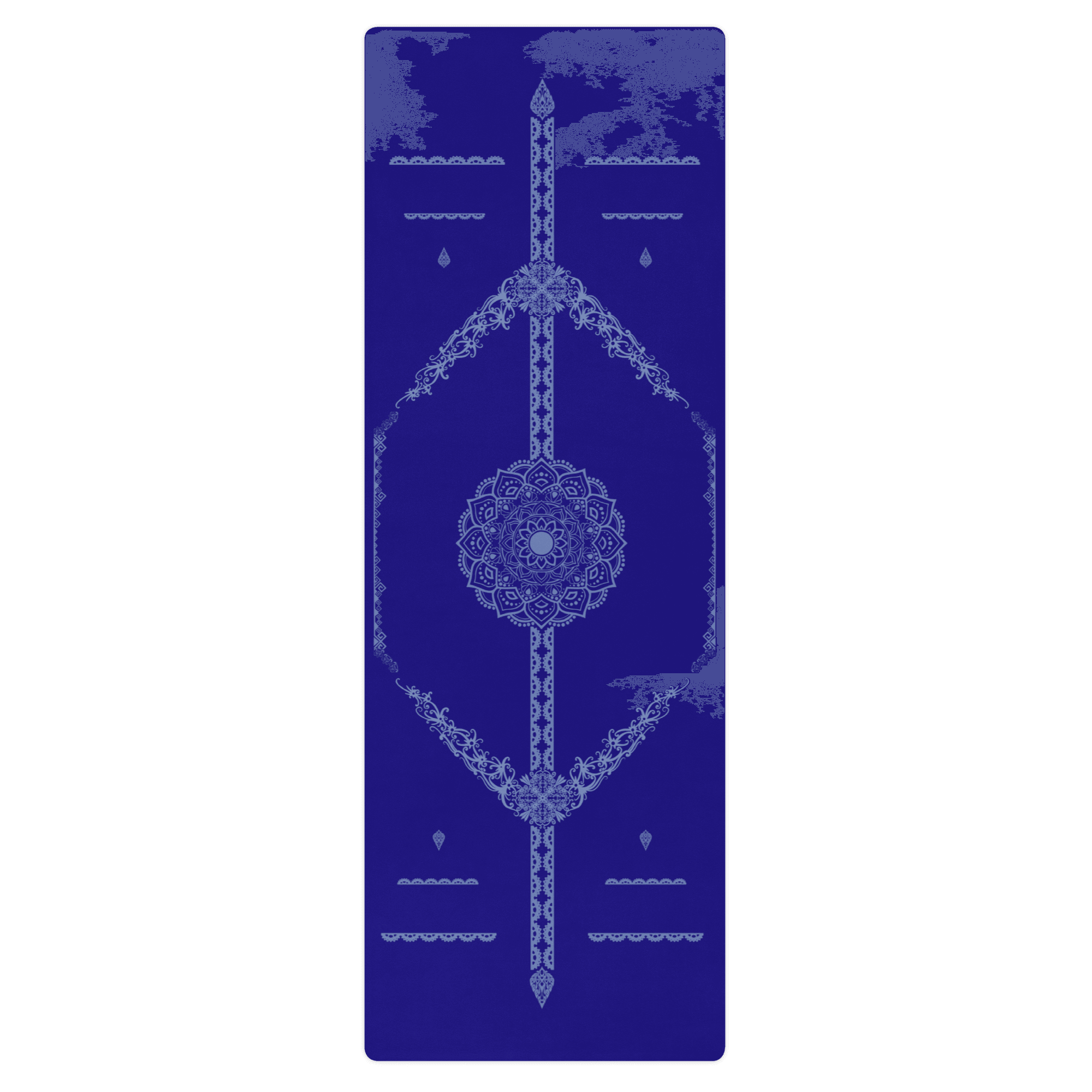 Blue Horizon Yoga Mat - Best yoga mat for hot yoga with sweat-activated grip and stable support.