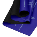 Blue Horizon Yoga Mat - Best yoga mat for hot yoga with sweat-activated grip and stable support.