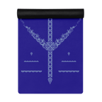 Blue Horizon Yoga Mat - Best yoga mat for hot yoga with sweat-activated grip and stable support.