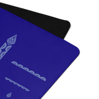 Blue Horizon Yoga Mat – best hot yoga mat for sweaty hands, non slip microfiber surface, eco friendly natural rubber – MIYRA®