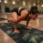 Hot Yoga Mat – Verdant Flow | MIYRA®