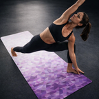Hot Yoga Mat – Pastel Geometric | MIYRA®
