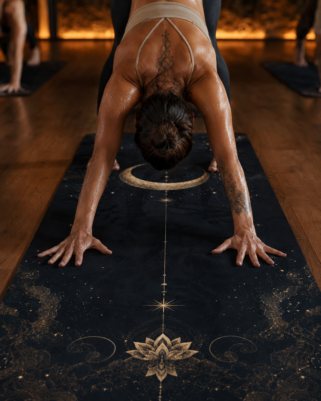 Hot Yoga Mat - Cosmic Stillness | MIYRA®