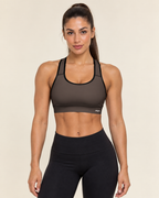 Mocha Padded Sports Bra