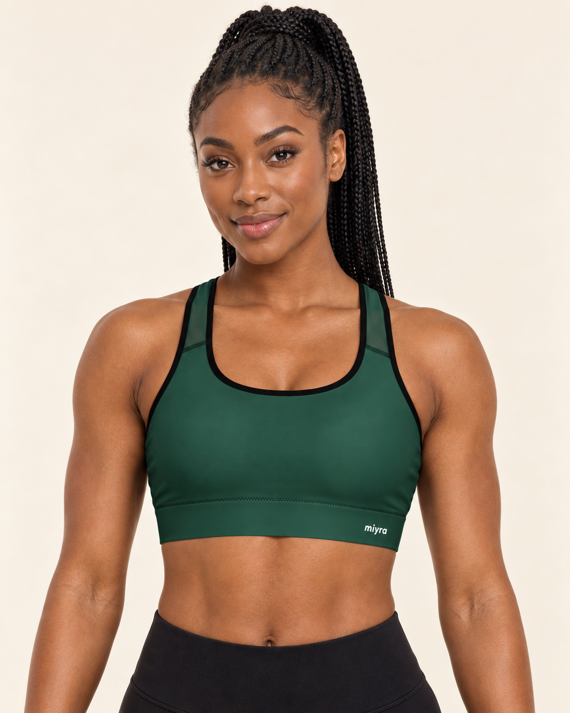 Emerald Padded Sports Bra