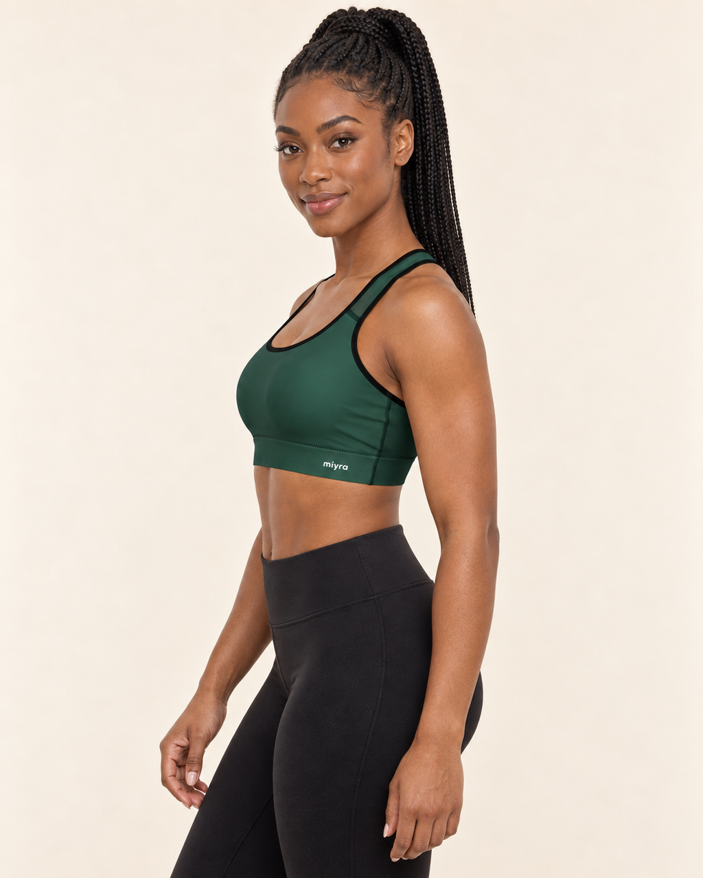 Emerald Padded Sports Bra