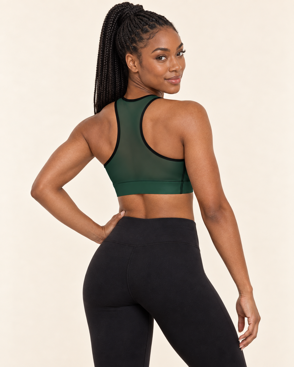 Emerald Padded Sports Bra