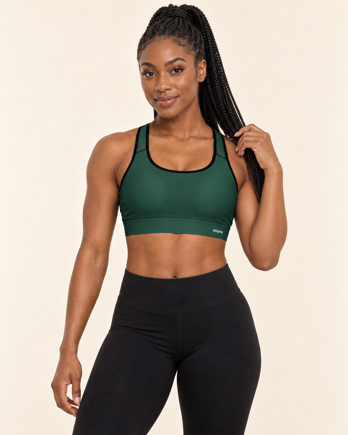 Emerald Padded Sports Bra