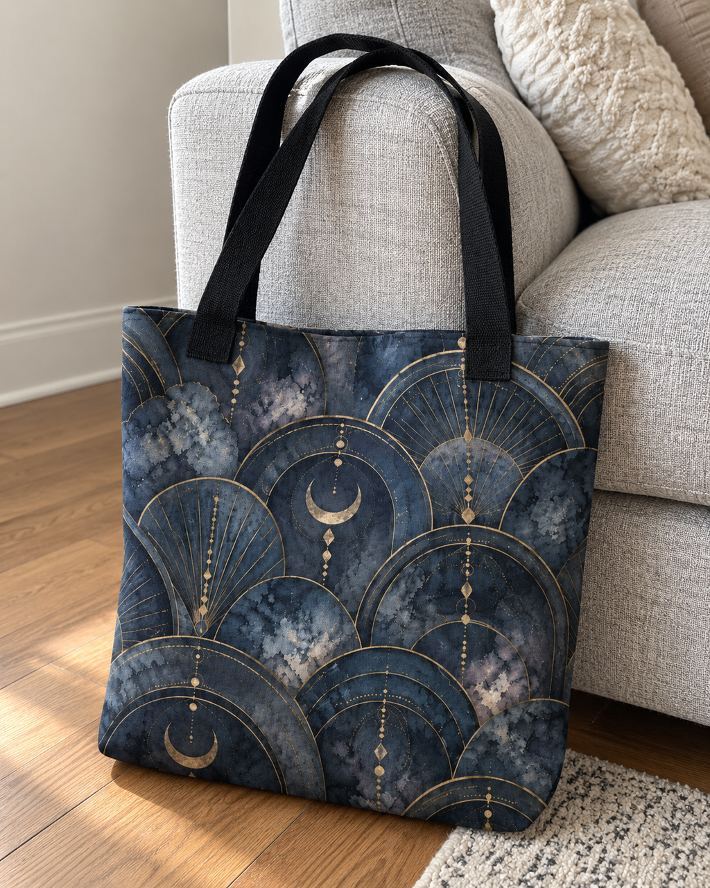 Midnight Serenity Tote Bag