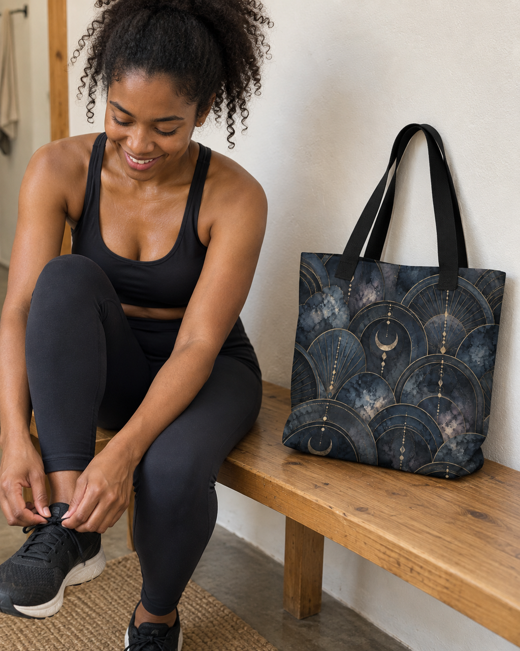 Midnight Serenity Tote Bag