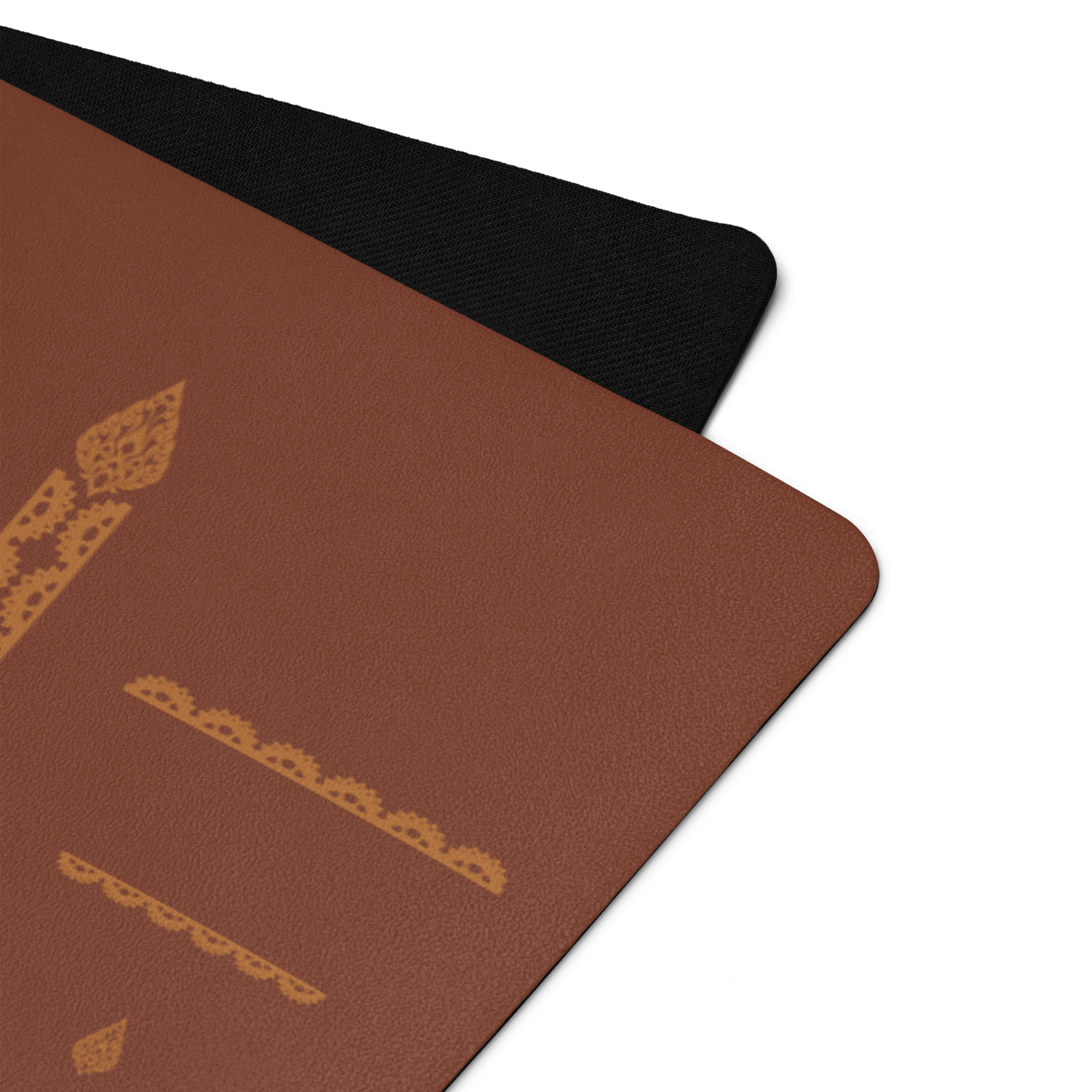 Earthline Alignment Yoga Mat – best hot yoga mat for sweaty hands, non slip microfiber surface, eco friendly natural rubber – MIYRA®