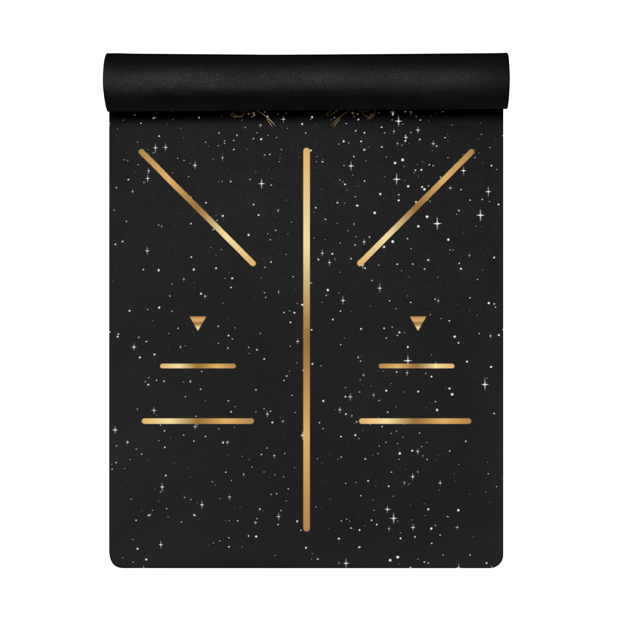 Eclipse Alignment Yoga Mat – best hot yoga mat for sweaty hands, non slip microfiber surface, eco friendly natural rubber – MIYRA®