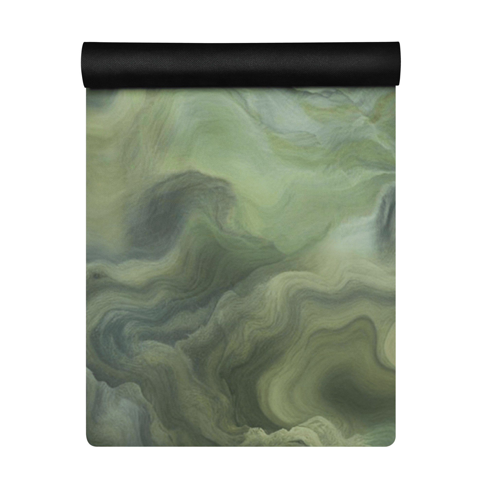 Emerald Drift Mat – best hot yoga mat for sweaty hands, non slip microfiber surface, eco friendly natural rubber – MIYRA®