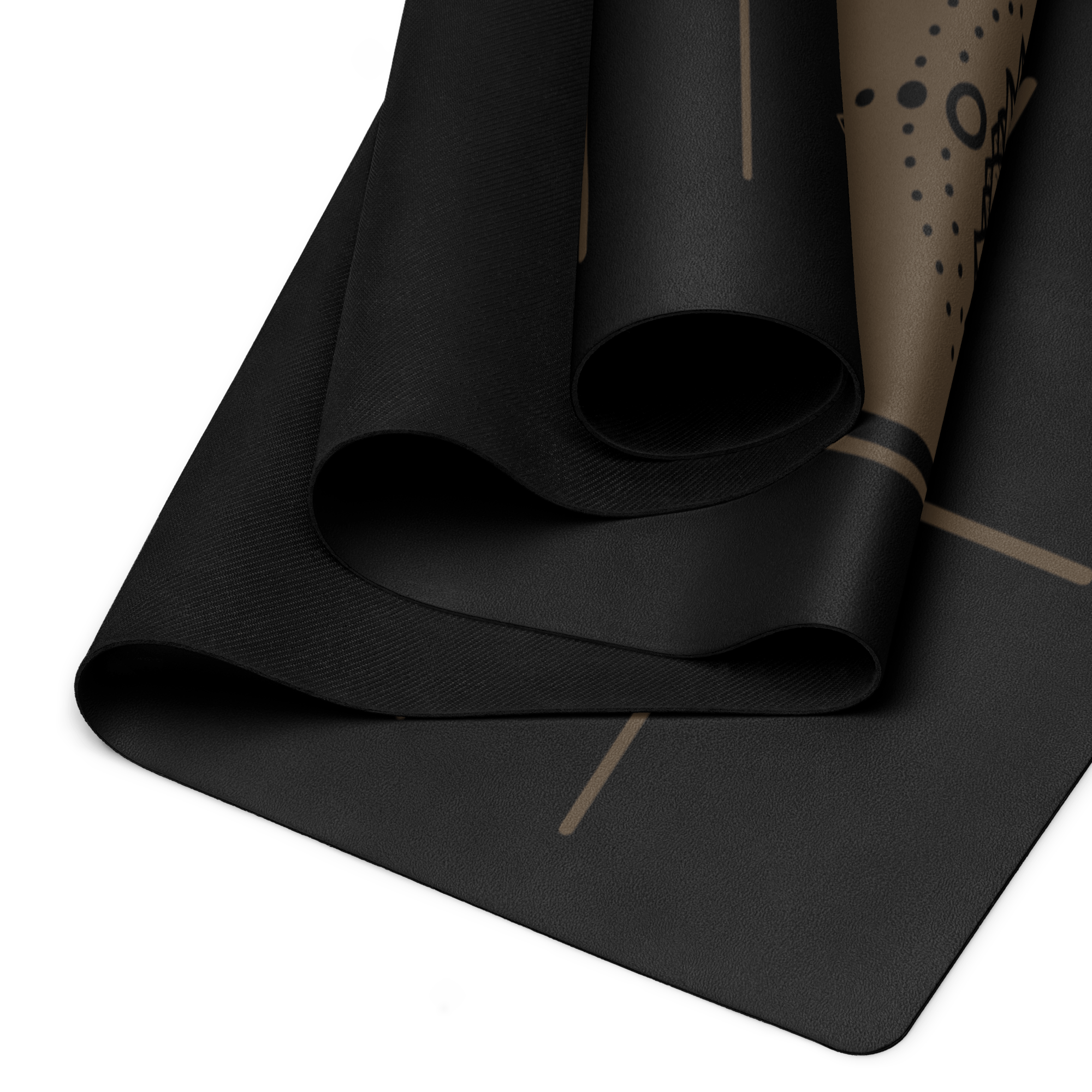 Lotus Ascension Warrior Mat – best hot yoga mat for sweaty hands, non slip microfiber surface, eco friendly natural rubber – MIYRA®