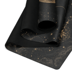 Hot Yoga Mat -Nocturnal Flow | MIYRA® featuring sweat activated grip for towel free hot yoga and non slip performance.