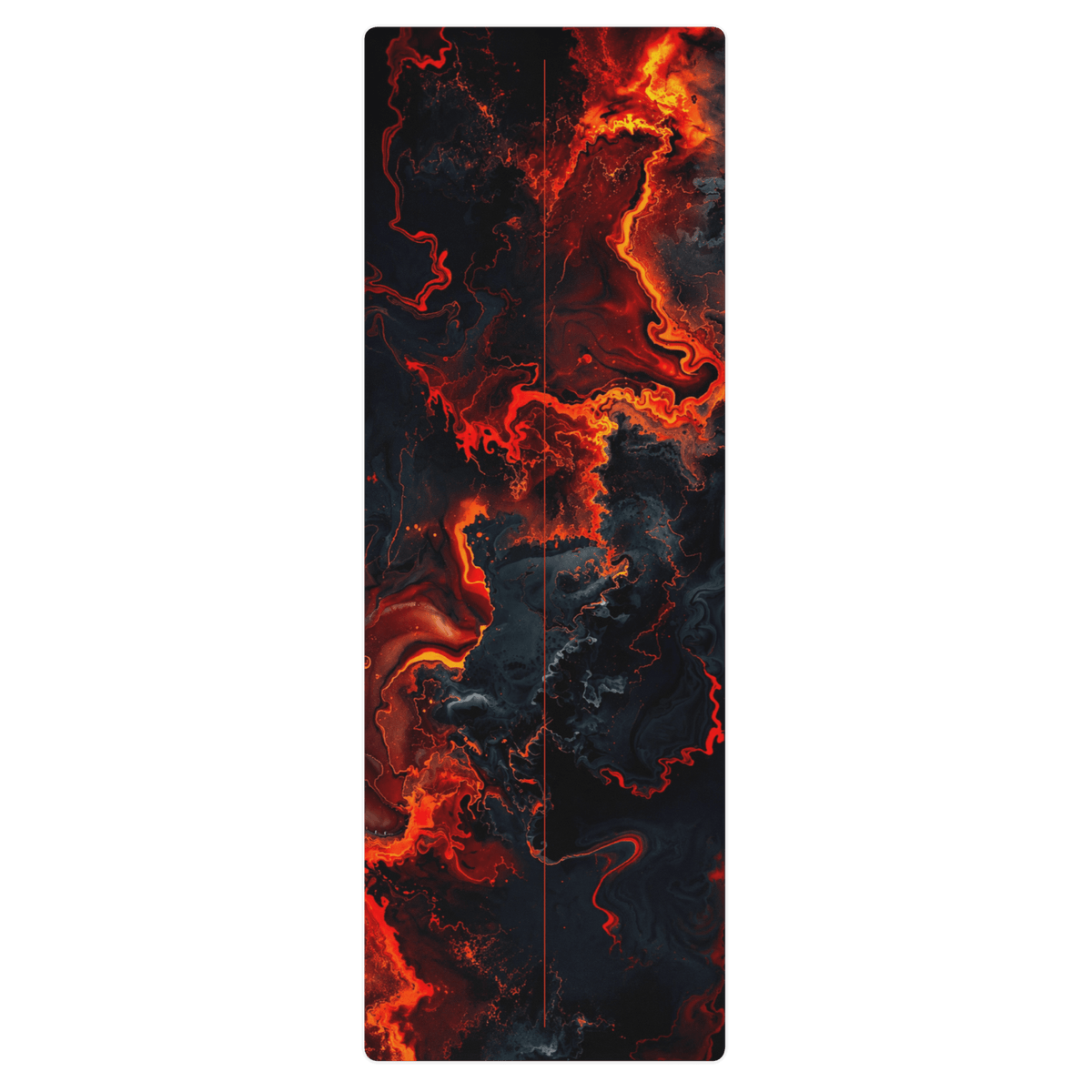 Hot Yoga Mat - Obsidian Flame | MIYRA®