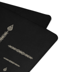 Midnight Sanctuary Yoga Mat – best hot yoga mat for sweaty hands, non slip microfiber surface, eco friendly natural rubber – MIYRA®