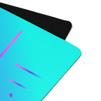 Neon Meridian Yoga Mat – best hot yoga mat for sweaty hands, non slip microfiber surface, eco friendly natural rubber – MIYRA®