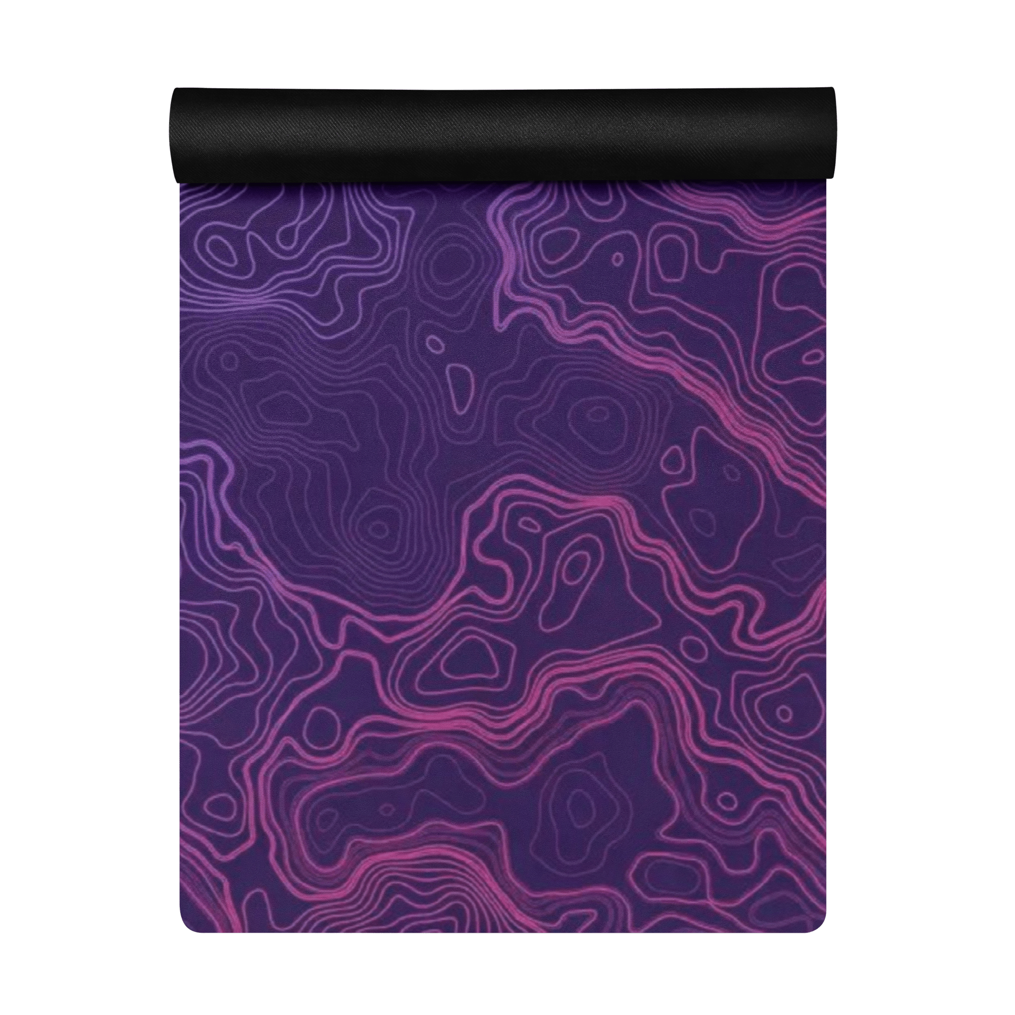 Neon Terrain Matrix Mat – best hot yoga mat for sweaty hands, non slip microfiber surface, eco friendly natural rubber – MIYRA®