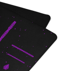 Obsidian Pulse Yoga Mat – best hot yoga mat for sweaty hands, non slip microfiber surface, eco friendly natural rubber – MIYRA®