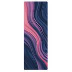 Pink Tide Motion Yoga Mat – best hot yoga mat for sweaty hands, non slip microfiber surface, eco friendly natural rubber – MIYRA®