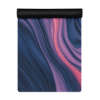 Pink Tide Motion Yoga Mat – best hot yoga mat for sweaty hands, non slip microfiber surface, eco friendly natural rubber – MIYRA®