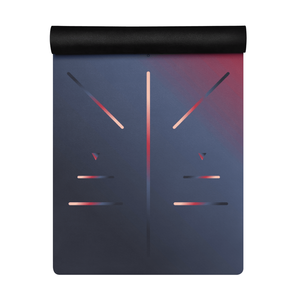 Radiant Flow Yoga Mat – best hot yoga mat for sweaty hands, non slip microfiber surface, eco friendly natural rubber – MIYRA®