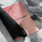 Radiant Flow Yoga Mat – best hot yoga mat for sweaty hands, non slip microfiber surface, eco friendly natural rubber – MIYRA®