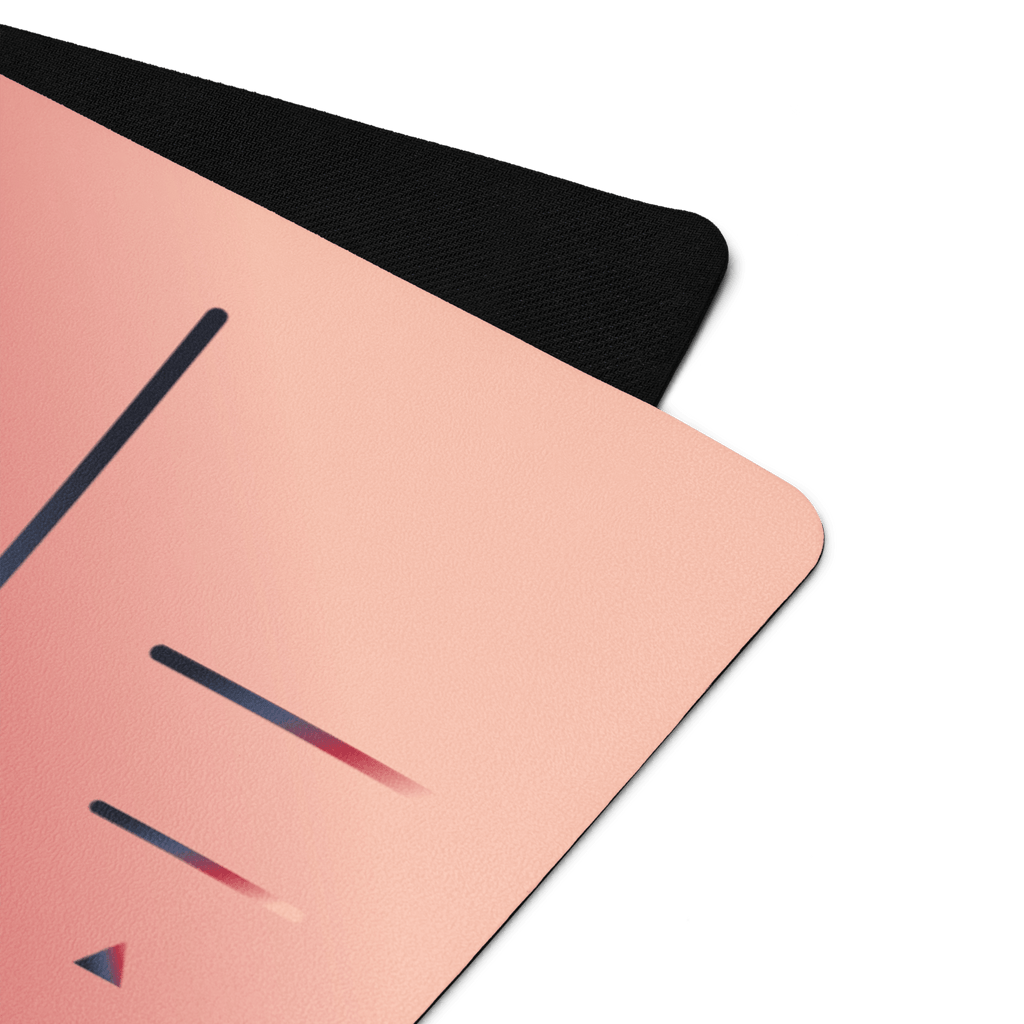 Radiant Flow Yoga Mat – best hot yoga mat for sweaty hands, non slip microfiber surface, eco friendly natural rubber – MIYRA®