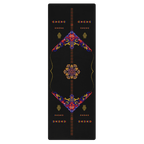 Rainbow Radiance Yoga Mat – best hot yoga mat for sweaty hands, non slip microfiber surface, eco friendly natural rubber – MIYRA®