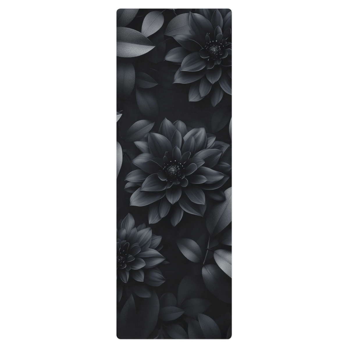 Hot Yoga Mat - Midnight Bloom | MIYRA®