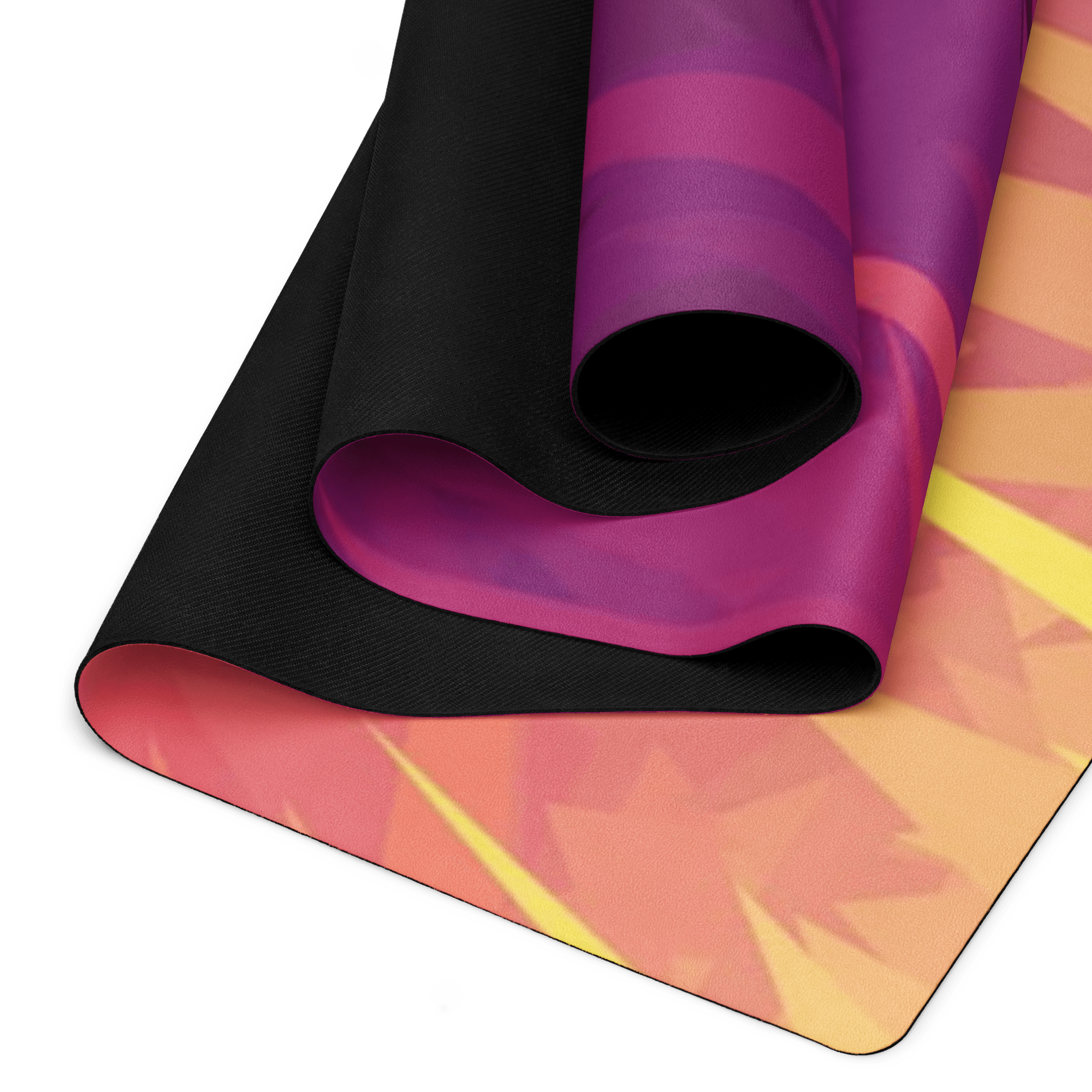 Geometric Sunset Yoga Mat - MIYRA®