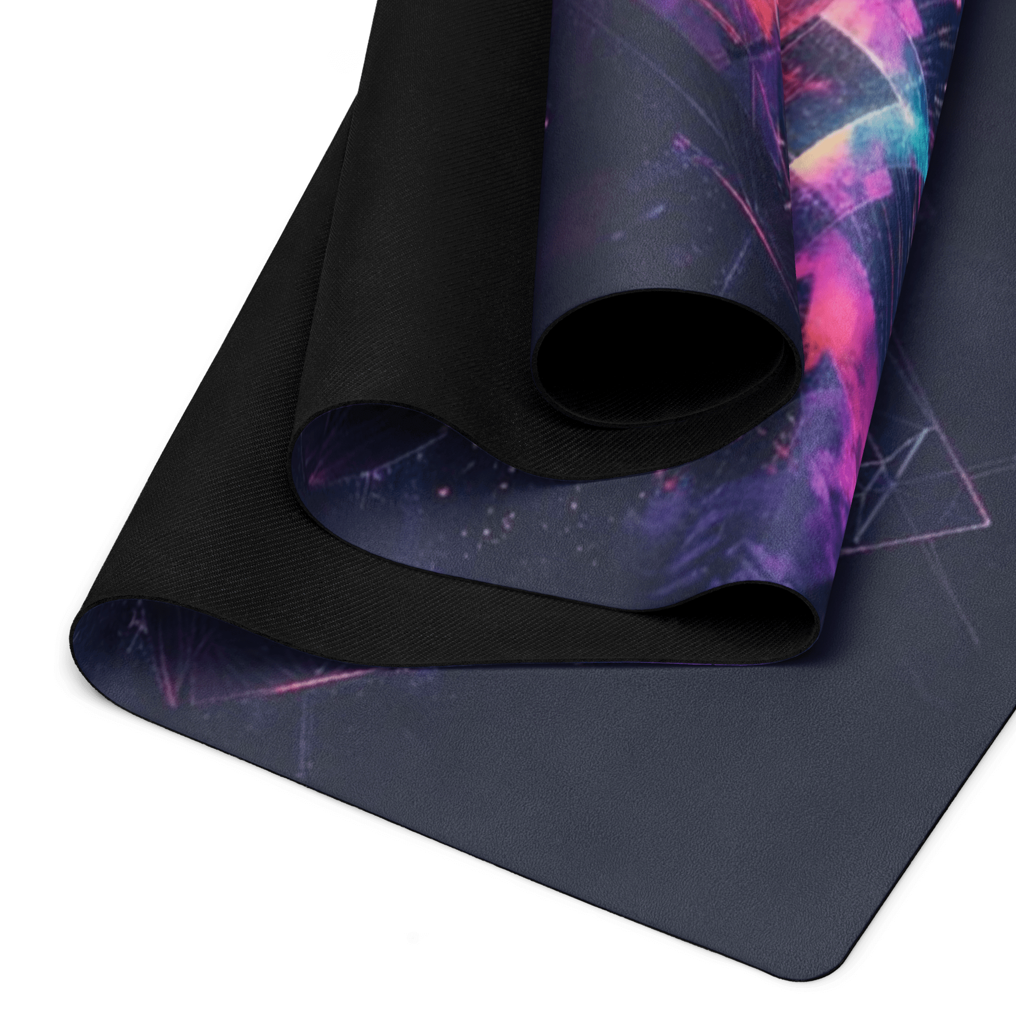 Hot Yoga Mat - Astral Ignition | MIYRA - Non-Slip Yoga Mat with Sweat Activated Grip