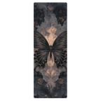 Hot Yoga Mat - Eclipse Wings | MIYRA featuring a butterfly design on an artistic background.