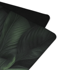 Hot Yoga Mat - Forest Essence | MIYRA featuring a soft microsuede top and anti-slip rubber bottom.
