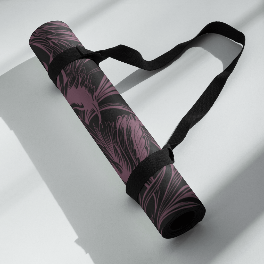 Professional hot yoga mat designed for sweaty hands and heated yoga classes