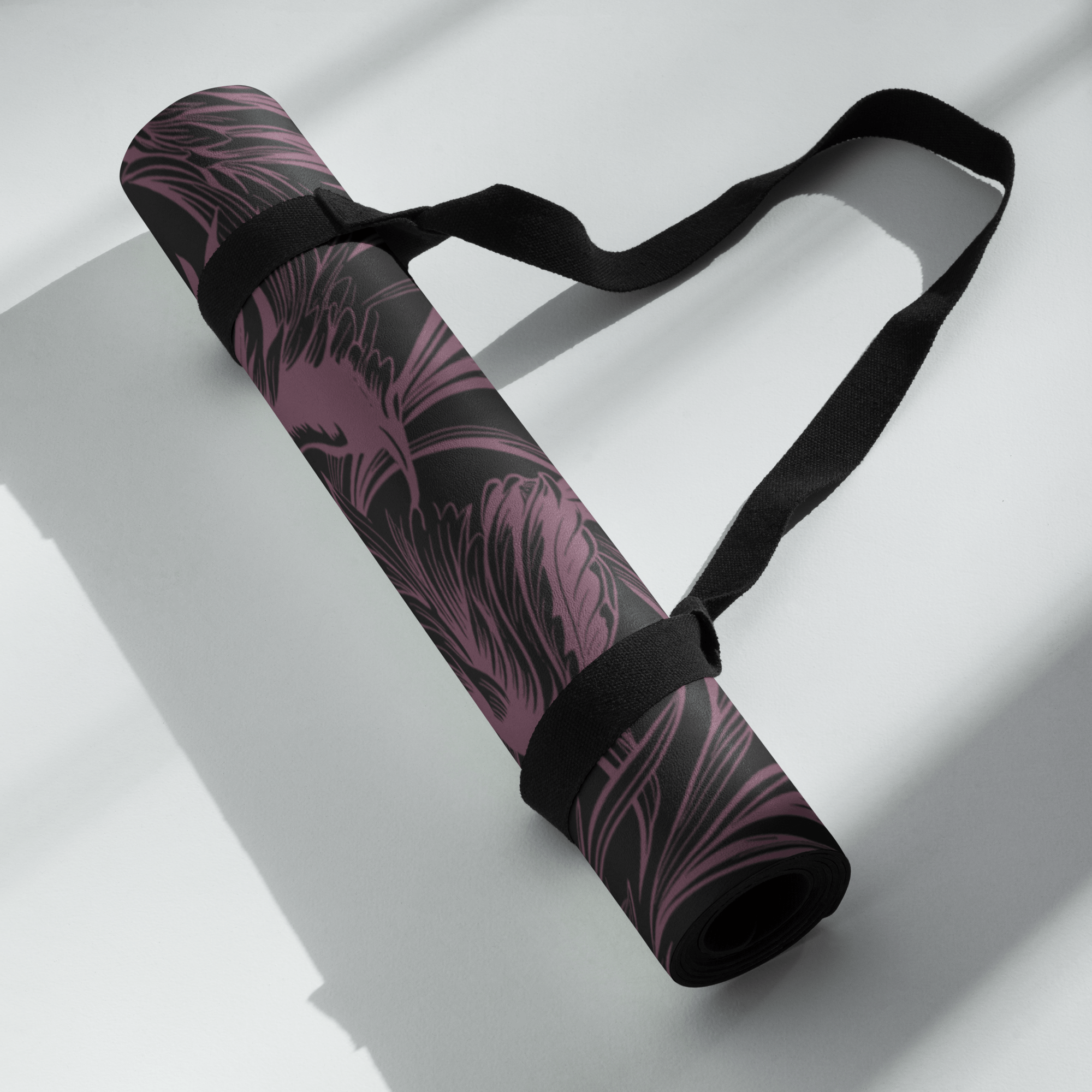 Professional hot yoga mat designed for sweaty hands and heated yoga classes