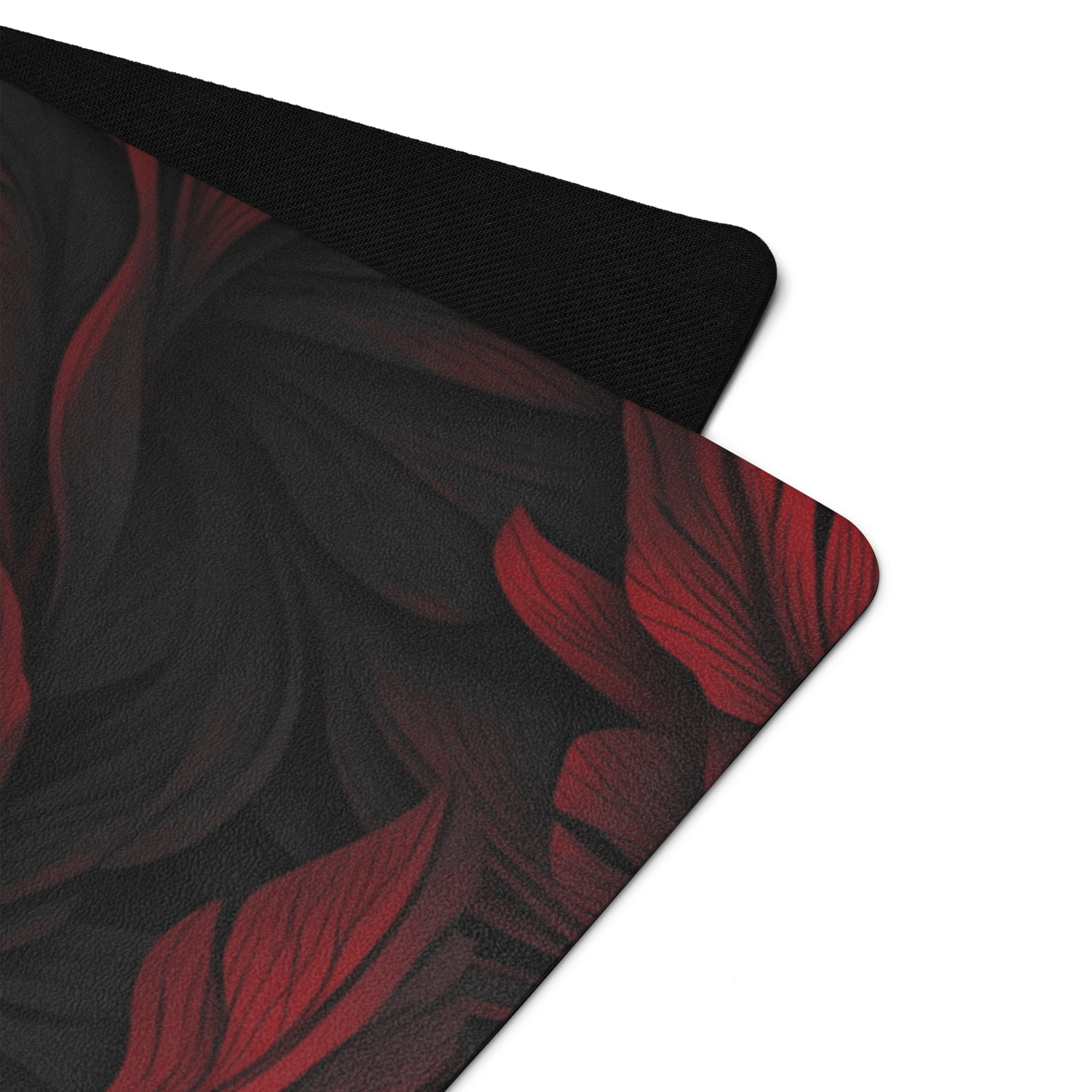 Hot Yoga Mat - Nocturne Bloom | MIYRA, non slip yoga mat with sweat activated grip, perfect for hot yoga sessions.