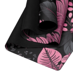 Professional hot yoga mat designed for sweaty hands and heated yoga classes