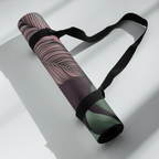 Professional hot yoga mat designed for sweaty hands and heated yoga classes