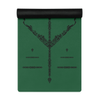 Hot Yoga Mat - Rainforest Ritual | MIYRA - non slip yoga mat for eco-friendly hot yoga practice