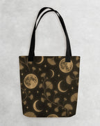 Luna Ginkgo Tote Bag (15″ × 15″)