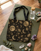 Luna Ginkgo Tote Bag (15″ × 15″)