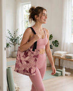 Lotus Bloom Tote Bag (15″ × 15″)