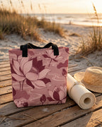 Lotus Bloom Tote Bag (15″ × 15″)