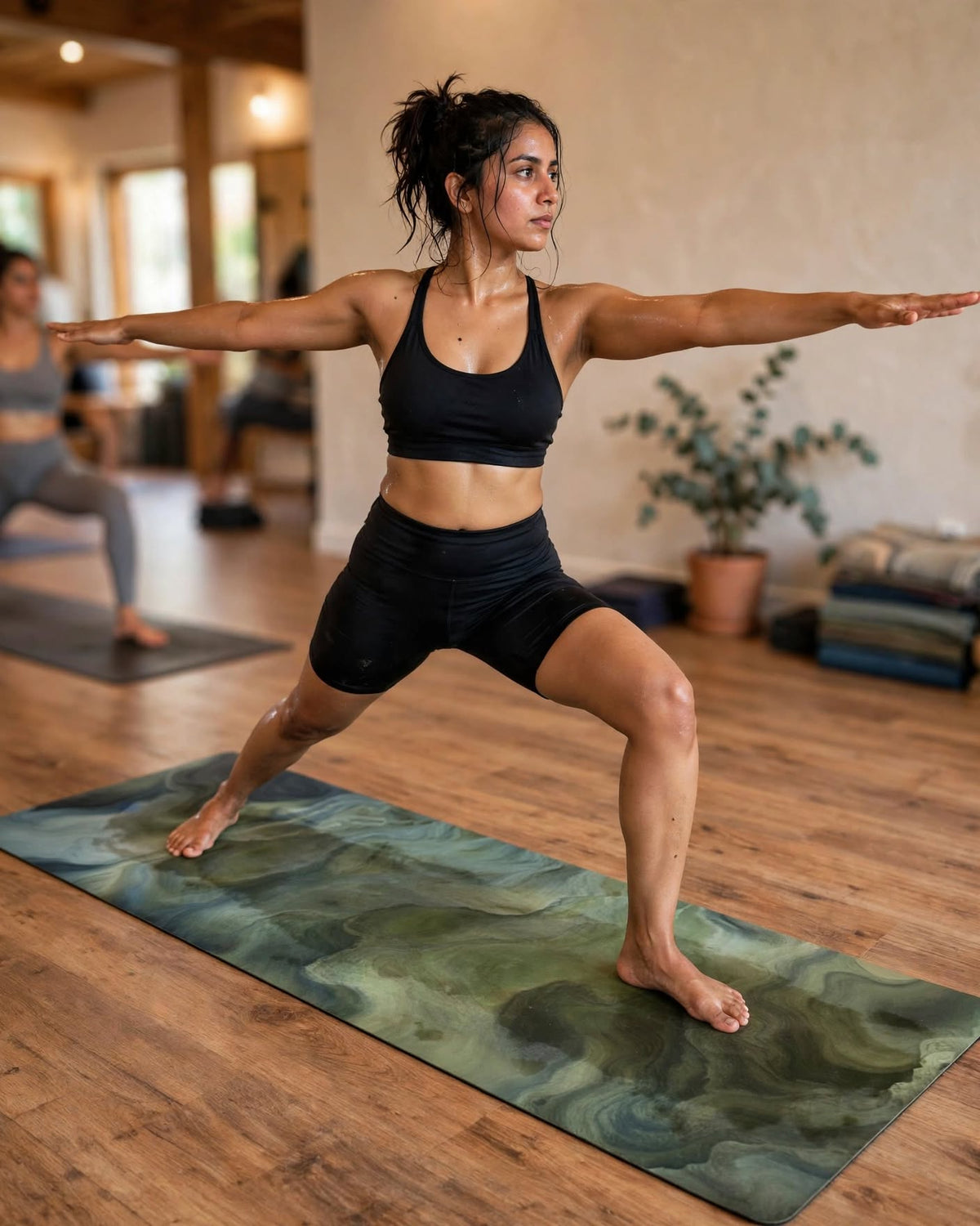 Emerald Drift - Yoga mat